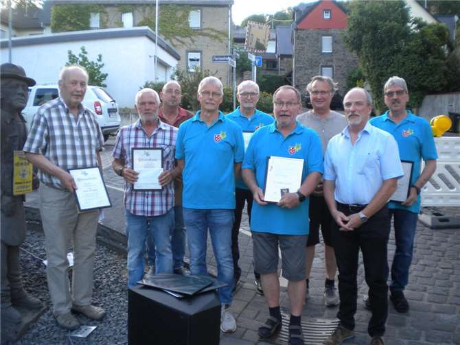 Im Rahmen der Veranstaltung wurden auch Ehrungen vorgenommen.