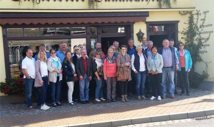 Zu Gast in der Partnerstadt Im Rahmen des Besuchs lernten die Mitgereisten viel über die Region. privat
