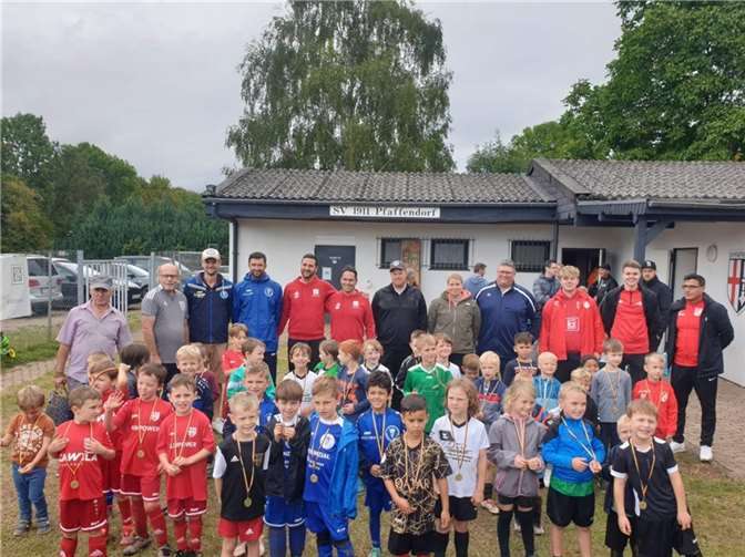 Im Rahmen des Familienfests beim SV Pfaffendorf wurden neue Spielformen eingeführt. Quelle: SV Pfaffendorf