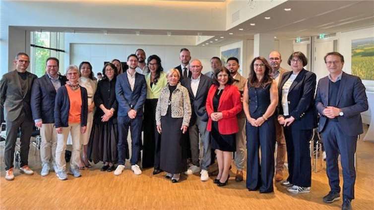 Im Rahmen des traditionellen Frühjahrsempfangs des Beirats für Migration und Integration des Landkreises Mayen-Koblenz gab es jüngst eine spannende Podiumsdiskussion zur Integration von jungen Migranten auf dem Arbeitsmarkt.  Foto: Kreisverwaltung MYK/Kira Fincke