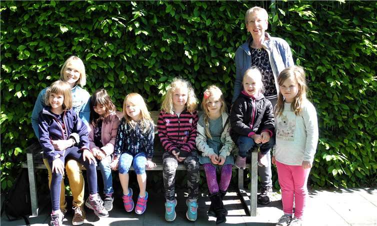 Im Rahmen einer Projektwoche zum Thema „Tiere“ wünschten sich acht Mädchen mehr über das Verhalten von Katzen zu erfahren.Foto: privat