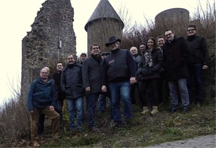 Im Rahmen ihrer Klausurtagung besuchten die CDU-Mitglieder die Nürburg. privat