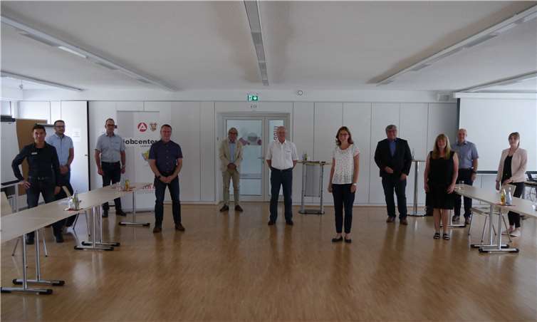 Im Rahmen ihrer Sommerreise hospitierte Staatsministerin Sabine-Bätzing-Lichtenthäler im Jobcenter Landkreis Neuwied.Foto:Agentur für Arbeit Neuwied