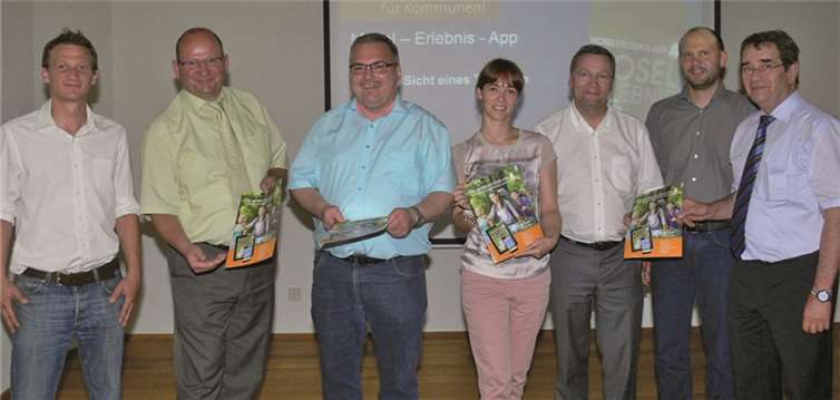 Im Refektorium des Cochemer Kapuzinerklosters wurde die neue „Moselerlebnis-APP“ vorgestellt.  TE