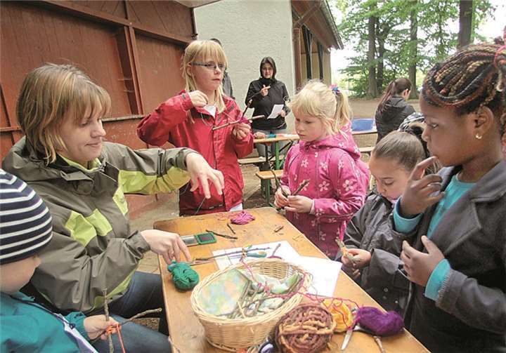 Im Segendorfer Stadtpark machte das Schulfest noch mehr Spaß.  Privat