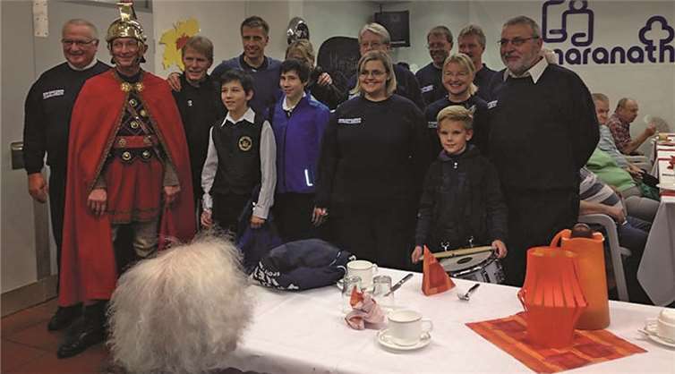 Im Seniorenzentrum Maranatha war die Freude über den Besuch von St. Martin groß.  Privat