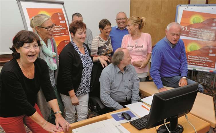 Im Seta-Hotel Bad Neuenahr wurden die Spielpaarungen für die 61. Nationalen Tennismeisterschaften der Senioren ausgelost.fix