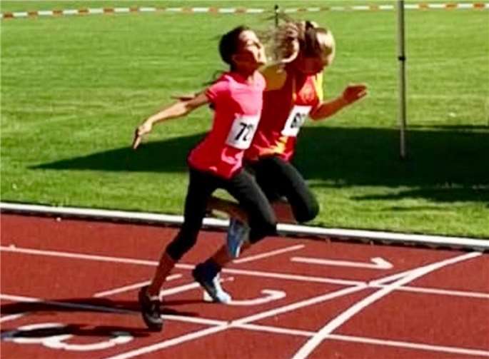 Im Sprint kam die Wachtbergerin zeitgleich mit einer älteren Konkurrentin über die Ziellinie.