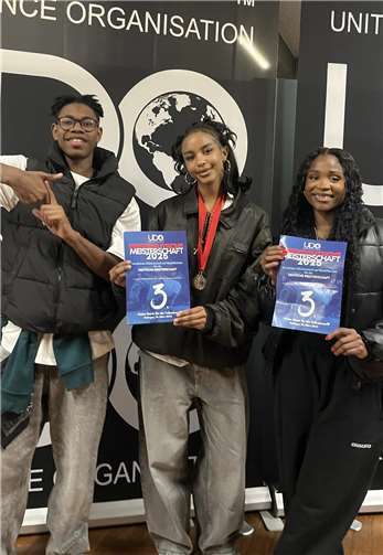 Im Trio O18 kam Jefferson Rossingoll zusammen mit seiner Schwester Laurence und Tracy Mbiyu auf den 3. Platz.