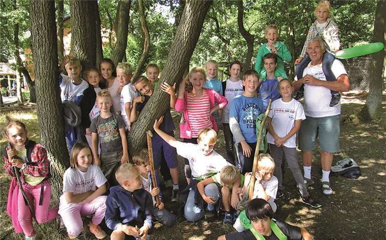 Im Wald ging es auf große Schatzsuche. Privat