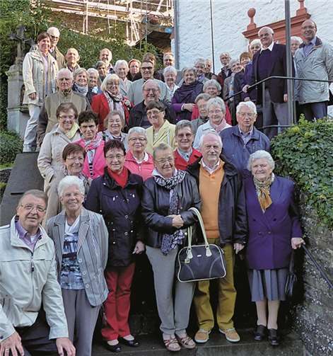Im Westerwald kamen die Mitglieder des Dieblicher Kirchenchors auf ihre Kosten.privat