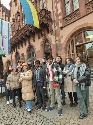Im Wintersemester stand die Auseinandersetzung mit Demokratiegeschichte am Campus Remagen der Hochschule Koblenz auf dem Vorlesungsplan.  Foto: privat