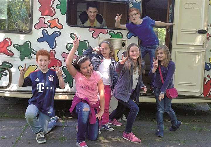 Im Wohnwagen auf dem Spielplatz in Gimmigen ist immer etwas los. privat