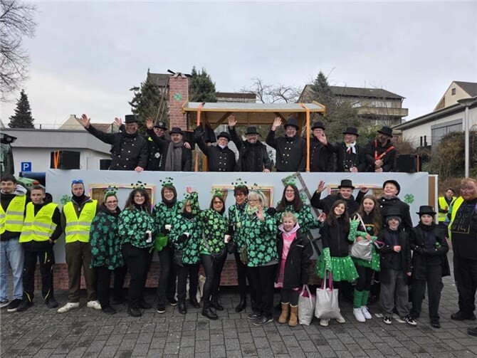 Im Zeichen des Schornsteinfegers: Urbar feiert Karneval.