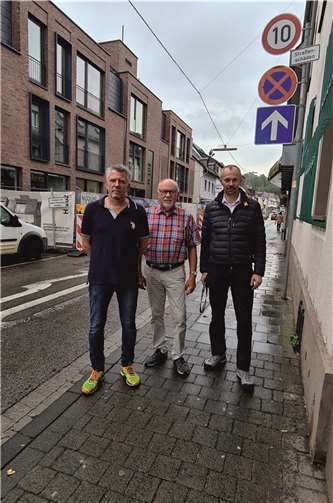 Im betroffenen Bereich wurde eine Geschwindigkeitsbeschränkung auf 10 Km/h verfügt. Foto: CDU Bendorf