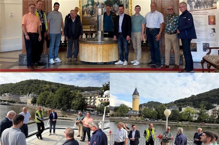 Im ehrwürdigen „Häckers“ am „Kesselbrunnen“ , auf der Ottmar Canz Brücke sowie an der Lahn mit dem Quellenturm im Hintergrund