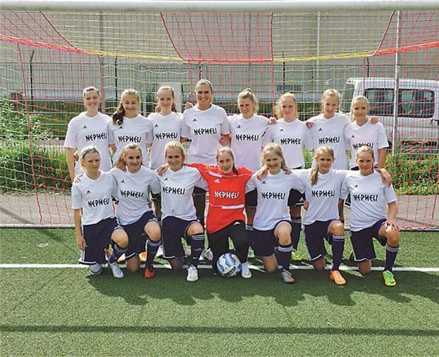 Im ersten Spiel gab es für die B-Juniorinnen des 1. FC Rheinbach auch gleich den ersten Sieg.privat