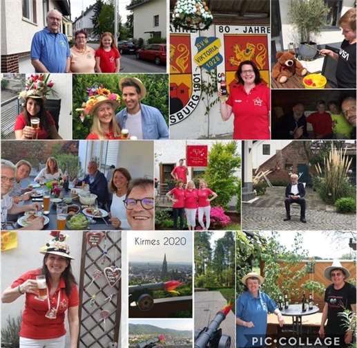 Im ganzen Ort wurde, trotz Corona und mit Abstand, Kirmes gefeiert. Fotos: privat