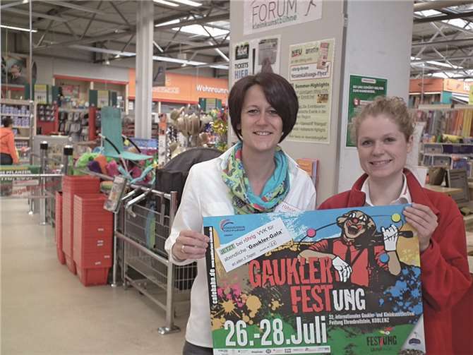 Im günstigen röhrig-VVK gibt es die Karten für die Varietés bei der „Gaukler-Festung“. privat