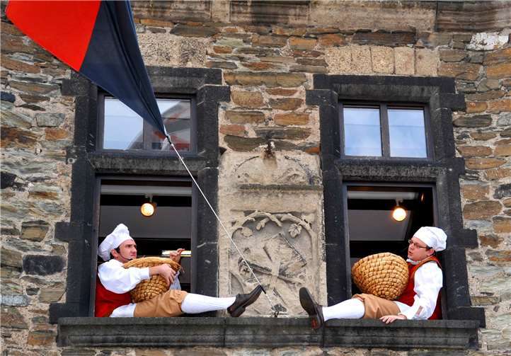 Im historischen Rathaus wird Ditt on Datt erzählt.Foto: Kulturamt Andernach
