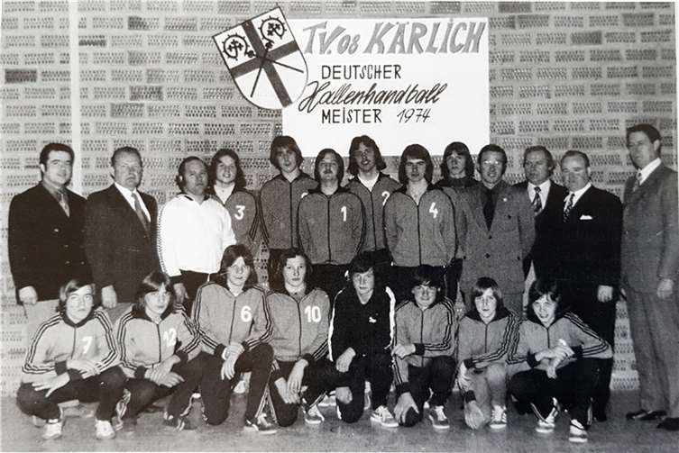 Im kommenden Jahr jährt sich zum 50. Mal ein für Kärlich herausragendes Ereignis: Die Deutsche Handball-Meisterschaft der B-Jugend im Jahre 1974.  Foto: privat