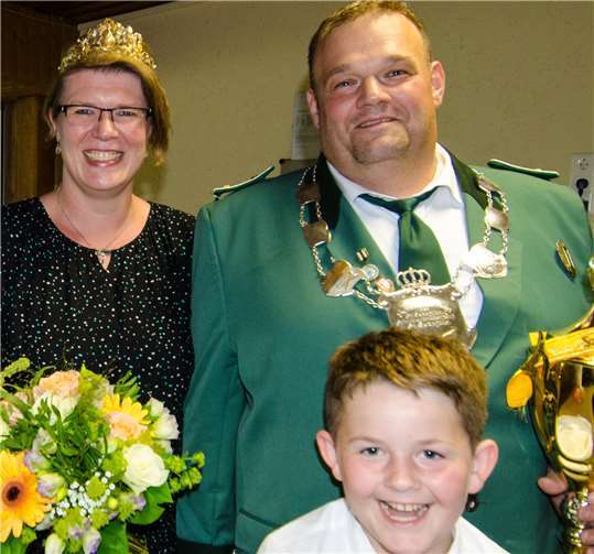 Im kommenden Jahr wird Jörg Dietrich die Schützenbruderschaft vertreten und hierbei von seiner Lebensgefährtin Martina Partsch begleitet werden.Fotos: Roger F. Theisent