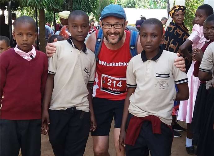 Im letzten Jahr ging Meyrer in Tansania an den Start und berichtet von beeindruckenden Erfahrungen. Foto: Archiv