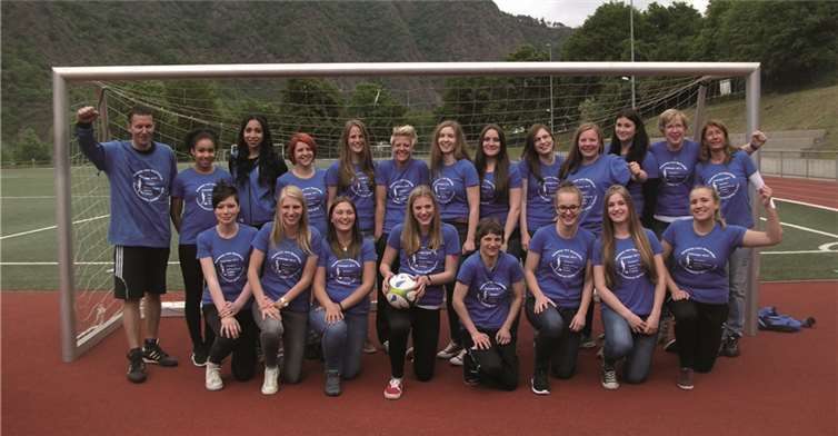 Im letzten Spiel der Kreisklasse zeigte sich die Frauenmannschaft in bester Spiellaune.privat