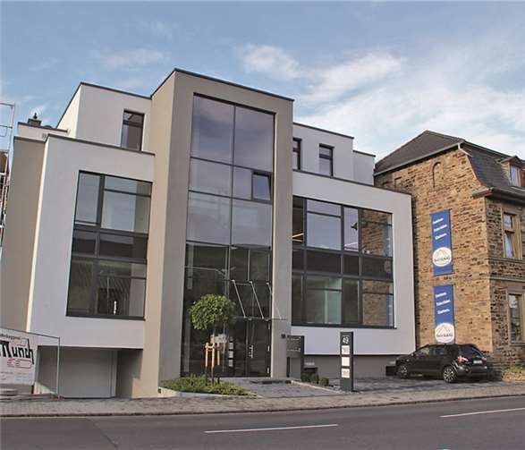 Im neuen Bürogebäude in der Wilhelmstraße 49 ist nun der Sitz des Architekturbüros Haid. haid ARCHITEKTEN I INGENEURE