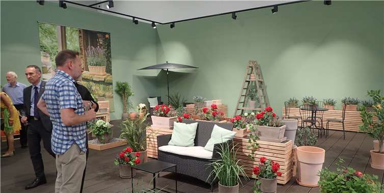 Im neuen Showroom können sich Kunden einen Überblick über die Produkte der Firma schaffen. -ROB-