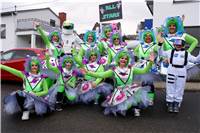 Im wahrsten Sinne „galaktisch“ war diese Möhnengruppe von Nicole Schurig, die le...