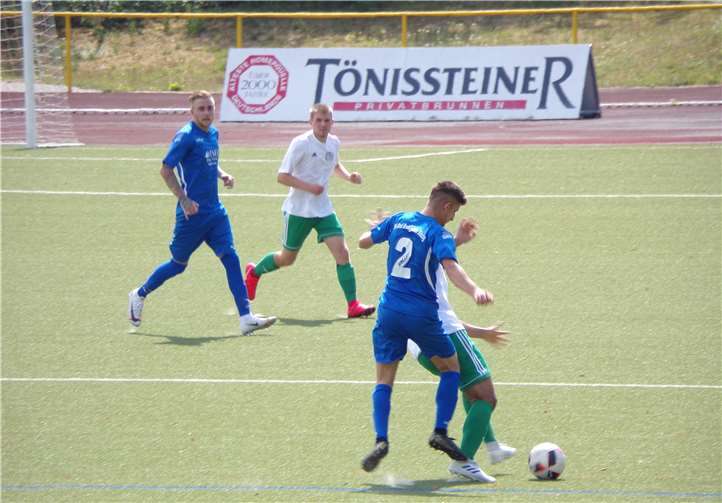 Immer dicht am Mann, kaufte man Remagen den Schneid ab.Foto: privat