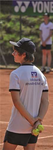 Immer ein wacher Blick auf das Spielgeschehen und ganz nah an den Stars. privat