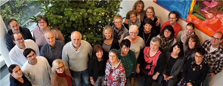 Immer eine besondere Veranstaltung: Die Ehrung der Jubilare. Foto: Evangelisches Krankenhaus Dierdorf/Selters