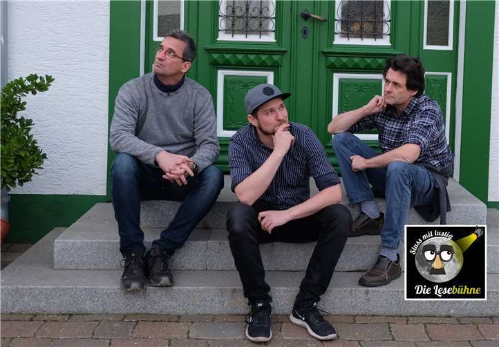 Immer gut gelaunt Die Lesebühne STUSS MIT LUSTIG b.Foto: Privat