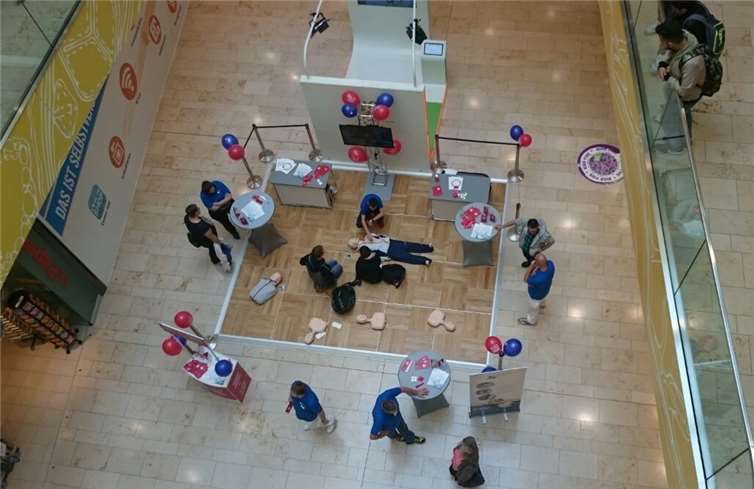 Immer was los am Aktionsstand des GK-Mittelrhein.