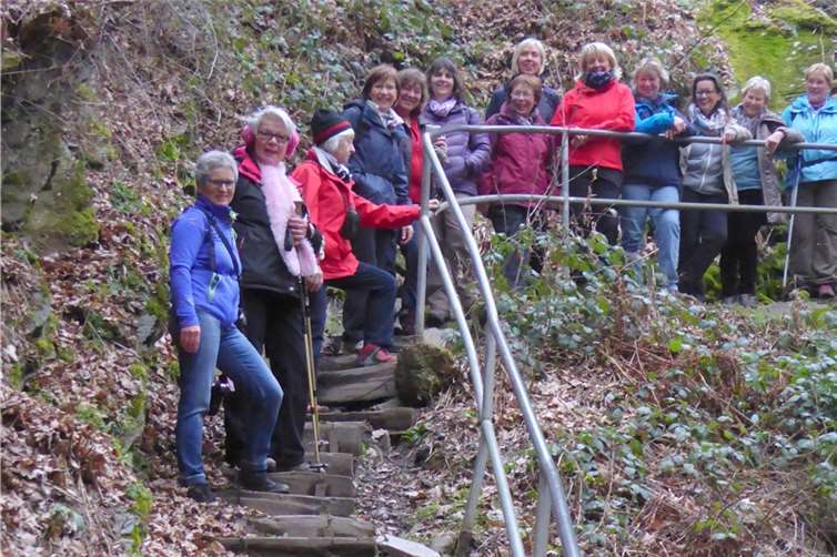 Immer wieder bergauf.