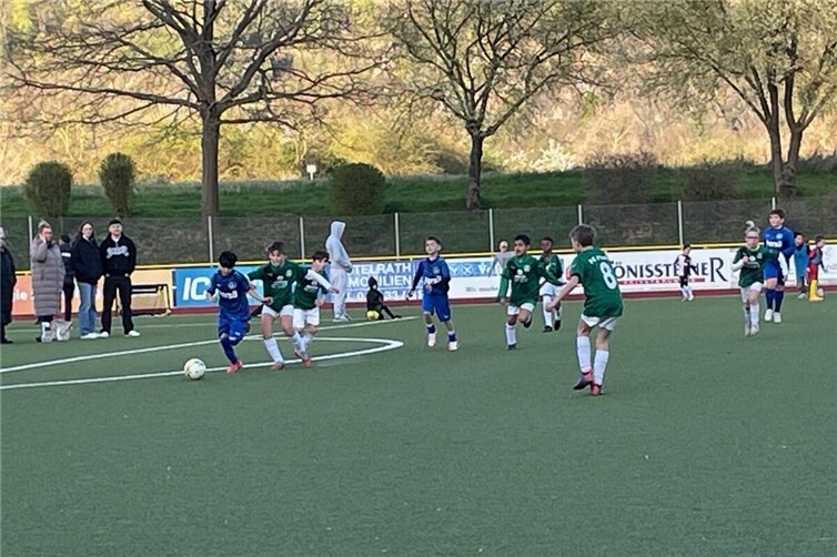 Immer wieder in Vorwärtsgang die Kids der E 1