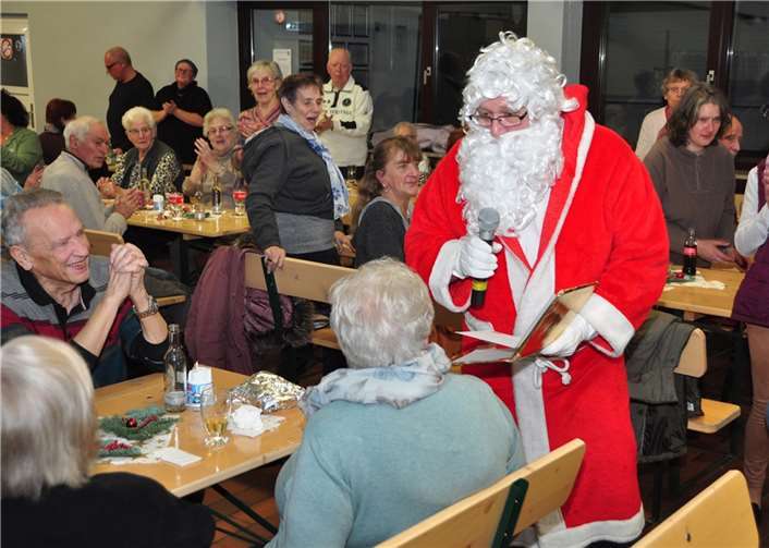 Immer wieder schön – der Besuch des Nikolaus.