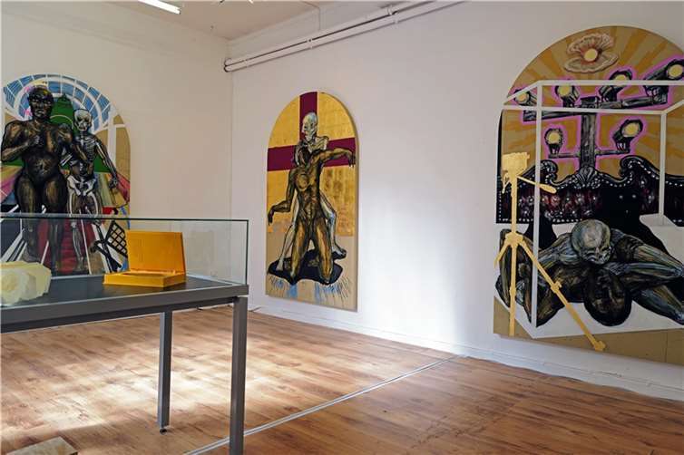 Impression der Ausstellung. Foto: Ines Langs