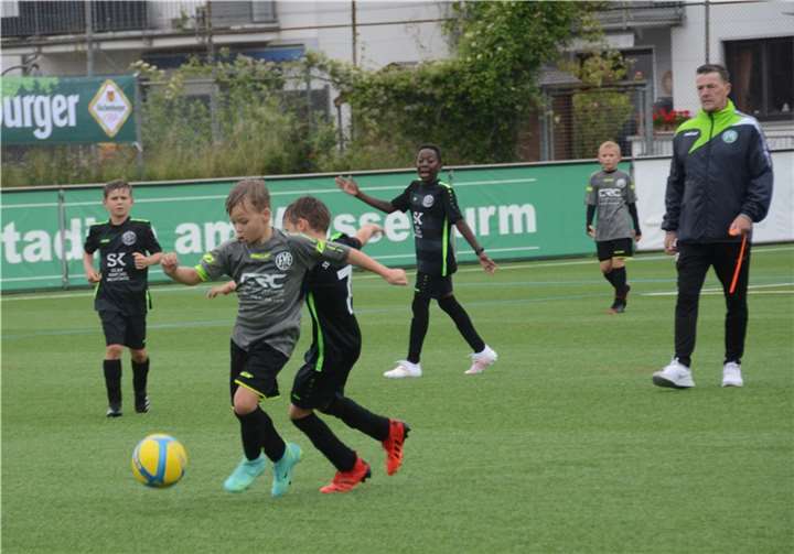 Impressionen aus einem (der zwei) E-Jugend-Spiele zwischen dem FV Engers und dem SSV Heimbach-Weis