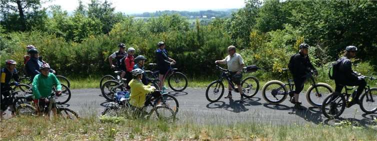 Impressionen von der E-Bike-Tour. Stadt Mayen