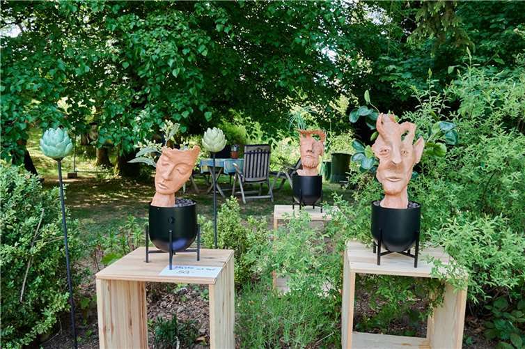 In 12 Gärten konnte die Kunst entdeckt werden.  Foto: privat