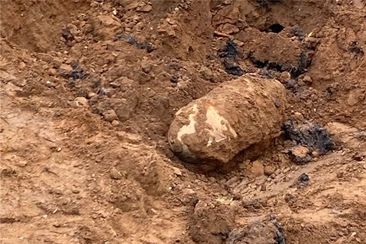 In Andernach wurde eine Fliegerbombe gefunden.  Foto: thyssenkrupp Rasselstein GmbH