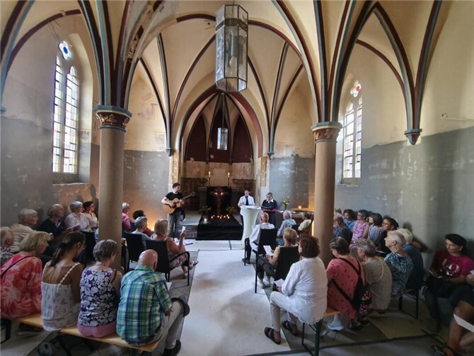 In Bad Neuenahr fand das Gedenken an den 5. Jahrestag der Flutkatastrophe unter anderem im „Hemmessener Dom“ statt.  Fotos: DU