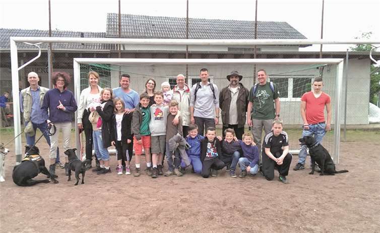 In Berg-Freisheim wurde der Vatertag zum Familientag. privat