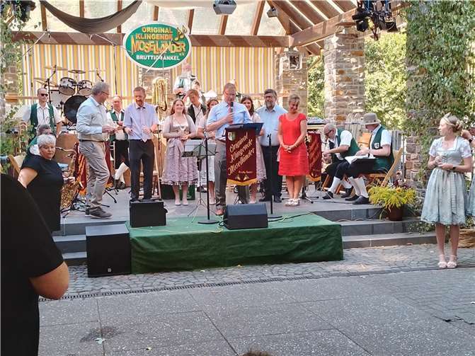 In Bruttig wurde das Winzerfest gefeiert. Fotos: privat