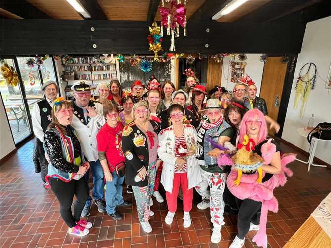In Ehlscheid wurde eine tolle karnevalistische Zeit verbracht.  Foto: privat