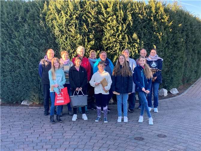 In Ewighausen wurde wieder geklappert. Foto: privat