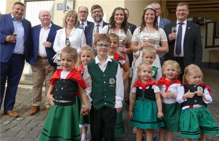 In Fankel wurde 50 Jahre Weinfest und 60 Jahre Partnerschaft mit der belgischen Gemeinde Overijse gefeiert. Fotos: TE